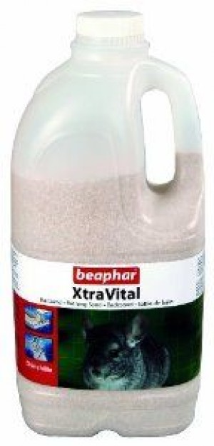 Beaphar Xtra Vital Bathing Sand For Chinchillas 2L